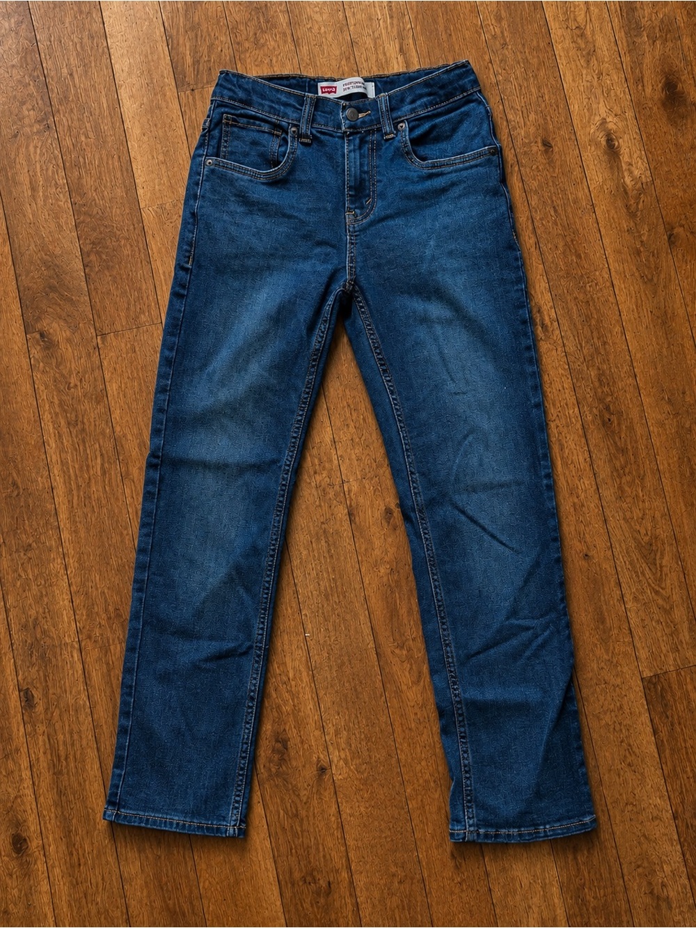Levi's Boys 514 Performance Straight Stretch Jeans Sz 12 Reg (W26x27)